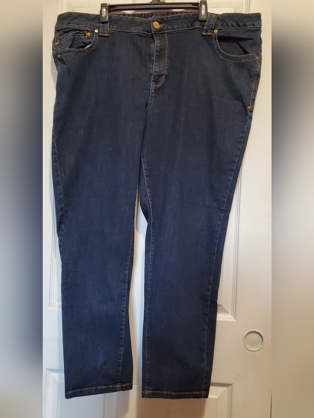 Lane Bryant Dark Blue Women's Straight Jeans